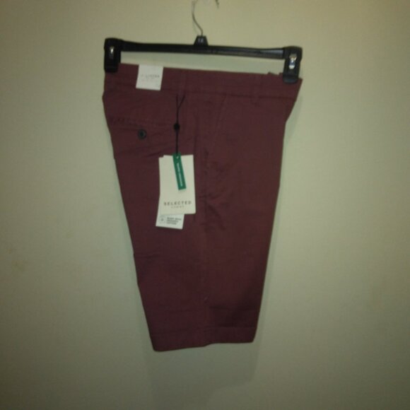 Selected Homme Straight-Paris shorts size S, NWT - Picture 2 of 4